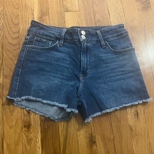 Just Black Dark Wash Denim Shorts